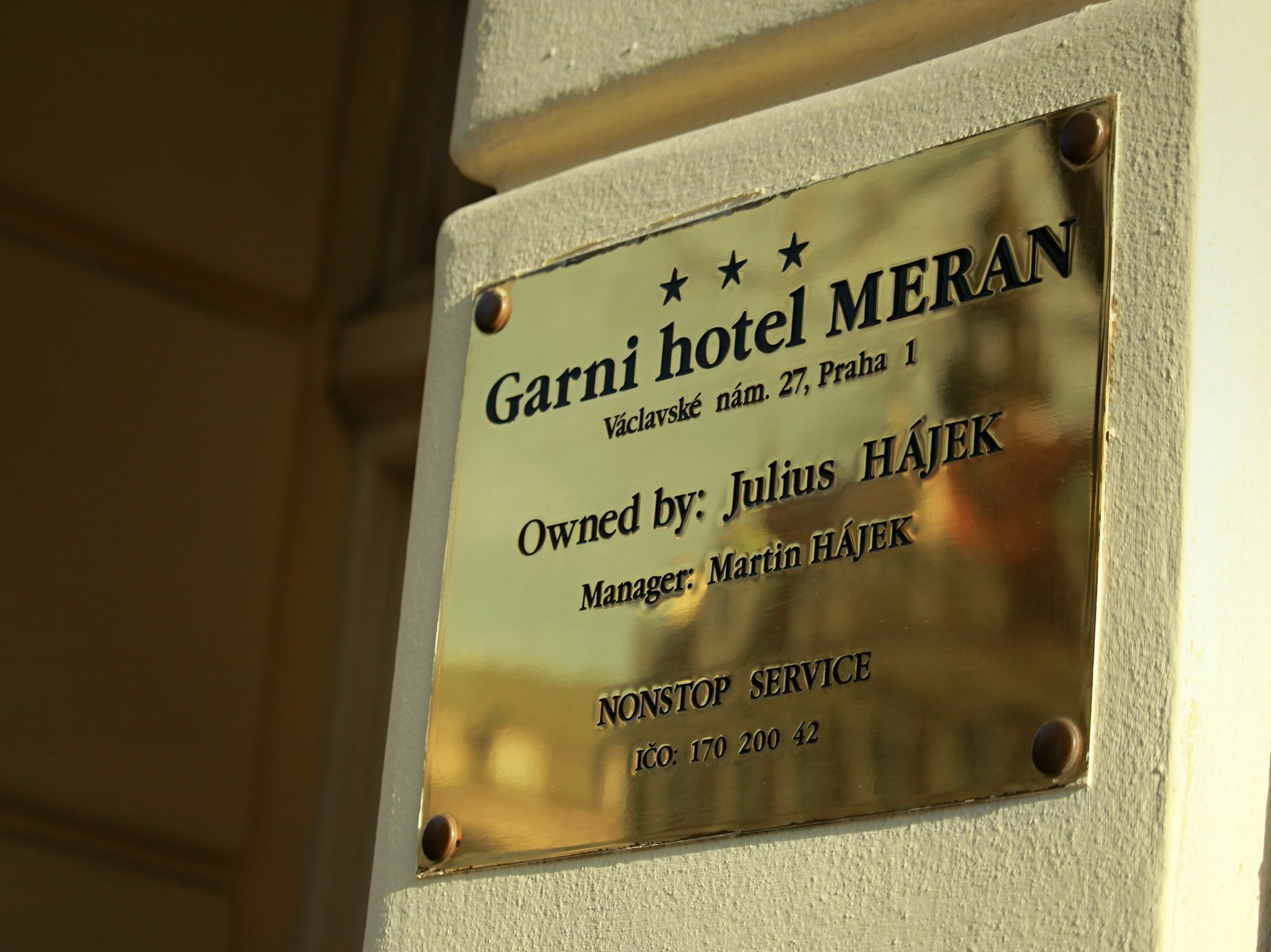 Meran Prague Exterior photo